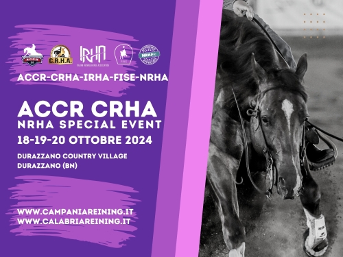 Special Event ACCR-CRHA-IRHA-FISE-NRHA 2024